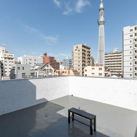Asakusa Sky Stay Tiffany Blue Room Tóquio Exterior foto