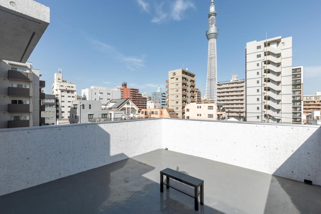 Asakusa Sky Stay Tiffany Blue Room Tóquio Exterior foto